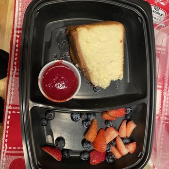 P.F. Chang's - New York Cheesecake (note takeout container) - Chinese Near Me - Beachwood, Ohio P.F. Chang's - New York Cheesecake (note takeout container) - Chinese Near Me - Beachwood, Ohio