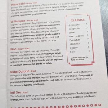 Lucuma Kitchen and Bar - Menu - Peruvian Near Me - Oakland, California Lucuma Kitchen and Bar - Menu - Peruvian Near Me - Oakland, California