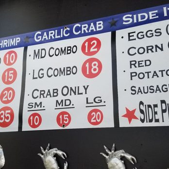 The Blue Crab Company - Menu as of 11/13/18 - Seafood Near Me - Jacksonville, Florida The Blue Crab Company - Menu as of 11/13/18 - Seafood Near Me - Jacksonville, Florida