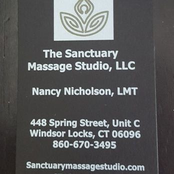 The Sanctuary Massage Studio - Massage Therapy Near Me - Windsor Locks, Connecticut The Sanctuary Massage Studio - Massage Therapy Near Me - Windsor Locks, Connecticut