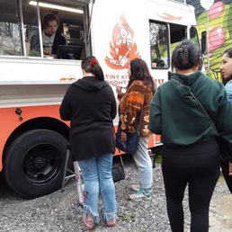 The line at Tiny Thai