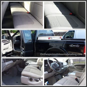 On The Spot Mobile Auto Detailing - F 150 complete detail. Dog was man's best friend in there ! - Auto Detailing Near Me - Mokena, Illinois