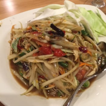 Yummy Thai - Medium spice Tom mak hung / tom som / Laotian style with fermented crab - Thai Near Me - Irving, Texas Yummy Thai - Medium spice Tom mak hung / tom som / Laotian style with fermented crab - Thai Near Me - Irving, Texas