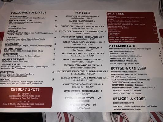 Menu photo 7 Smack Shack Minneapolis, MN