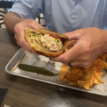 Sprout Momma Breads - Chicken salad on their delicious croissant - Bakeries Near Me - Hilton Head Island, South Carolina Sprout Momma Breads - Chicken salad on their delicious croissant - Bakeries Near Me - Hilton Head Island, South Carolina