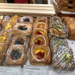 Blueberry Pastry Strawberry Pastry