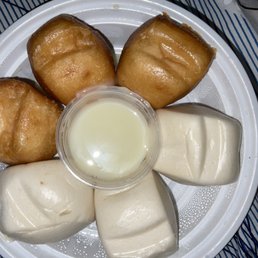 Golden and silver small buns Golden and silver small buns