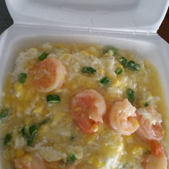 Fountain Garden Seafood Restaurant - Shrimp with scrambled eggs over rice lunch special - Chinese Near Me - Oakland, California Fountain Garden Seafood Restaurant - Shrimp with scrambled eggs over rice lunch special - Chinese Near Me - Oakland, California