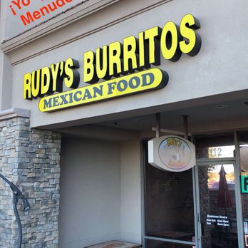 Rudy's Burritos - I love sitting outside and enjoying the weather! - Mexican Near Me - Mesa, Arizona
