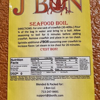 J'Bon - J'Bon have their own seafood boil. It Is GREAT! - Seafood Markets Near Me - Rosharon, Texas