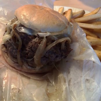 Johnny's Sub Shop - This is the double cheeseburger I mentioned in my review. - Breakfast & Brunch Near Me - Salisbury, Maryland