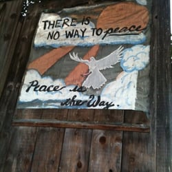 Photo of Martin de Porres House of Hospitality - San Francisco, CA, US. Art outside of Martin de Porres where I volunteer at.