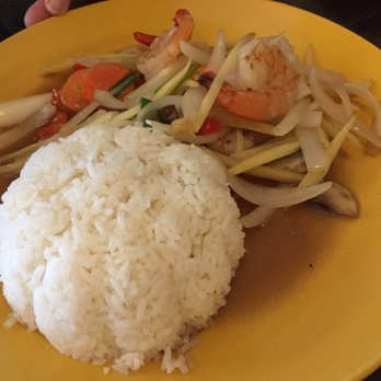 Osha Thai Cafe - Ginger stir fry with shrimp - Thai Near Me - Scottsdale, Arizona Osha Thai Cafe - Ginger stir fry with shrimp - Thai Near Me - Scottsdale, Arizona