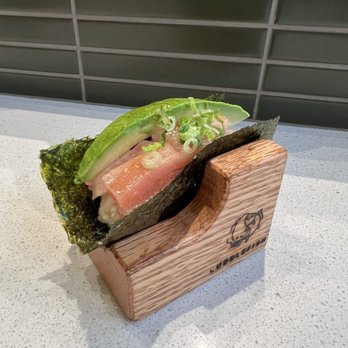 Cuddlefish - Yellowtail and Salsa Temaki - Coffee & Tea Near Me - Dunwoody, Georgia