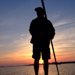 Early morning silhouette