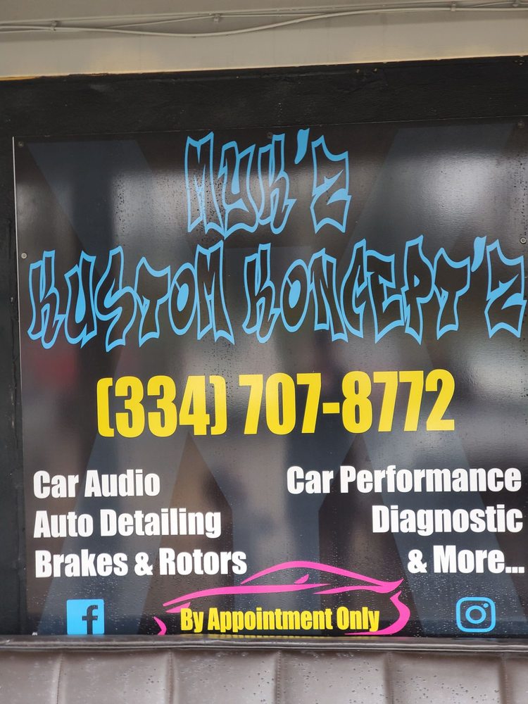 MYK’Z KUSTOM KONCEPTZ Opelika, Alabama Auto Repair Phone Number