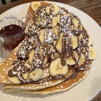 Brekkies - Banana Nutella Pancake - Breakfast & Brunch Near Me - Solvang, California Brekkies - Banana Nutella Pancake - Breakfast & Brunch Near Me - Solvang, California