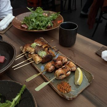 Rintaro - Chicken Oyster + King Trumpet - Izakaya Near Me - San Francisco, California