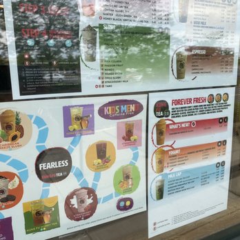 Kung Fu Tea - Menu - Coffee & Tea Near Me - Gambrills, Maryland