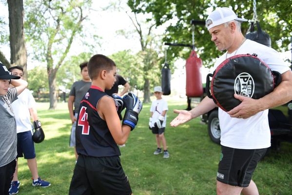 Peter Welch's boxing Gym by null