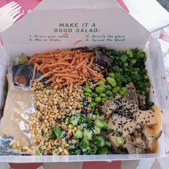 The Good Salad - Beef salad with sesame dressing. - Salad Near Me - Campbell, California The Good Salad - Beef salad with sesame dressing. - Salad Near Me - Campbell, California