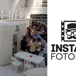 Instant Fotobox - White cube photobooth 3m x3m x3m