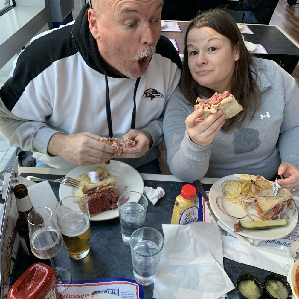 Attman's Harbor Point - The service and food was outstanding! Look at those corned beef sandwiches! - Breakfast & Brunch Near Me - Baltimore, Maryland Attman's Harbor Point - The service and food was outstanding! Look at those corned beef sandwiches! - Breakfast & Brunch Near Me - Baltimore, Maryland