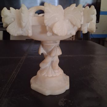 Evans Auctions & Estate Sales - Italian alabaster tazza centerpiece - Auction Houses Near Me - Columbus, Georgia Evans Auctions & Estate Sales - Italian alabaster tazza centerpiece - Auction Houses Near Me - Columbus, Georgia