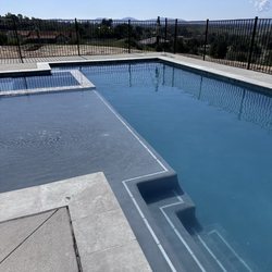 Element Pools and Spas - Modern geometric design