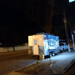 Tacos El Compa - Their taco trailer