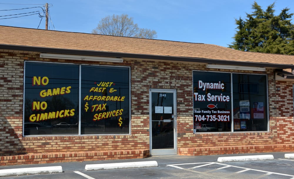 DYNAMIC TAX SERVICE 2545 E Main St, Lincolnton, North Carolina Tax Services Phone Number