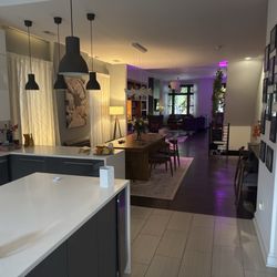 Paul Design Builders - First floor gut rehab. All new except the wooden floors. New stairs too!