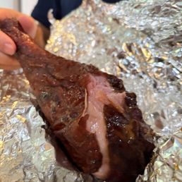 Turkey leg was delicious