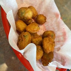 Vonnie's Boat House Bar - Fried brussels sprouts