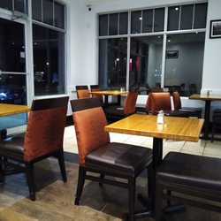 Inside the restaurant