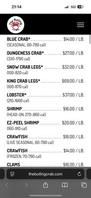 Menu photo 8 The Boiling Crab Washington, DC, DC Menu photo 8 The Boiling Crab Washington, DC, DC