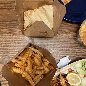 Rizq Kitchen - fries and naan - Desserts Near Me - Fredonia, New York