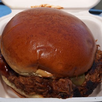 Janson's Drive-in - Pull Pork Sandwich!(keepsmilingphoto.com) - Fast Food Near Me - Chicago, Illinois