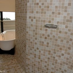 Second Generation Tile & Stone - Custom coastal bathroom