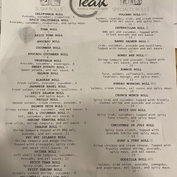 Teak OTR - Menu - Sushi Bars Near Me - Cincinnati, Ohio Teak OTR - Menu - Sushi Bars Near Me - Cincinnati, Ohio