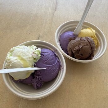 Wanderlust Creamery - Ube malted crunch without the crunch anymore for some reason. very sad - Ice Cream & Frozen Yogurt Near Me - Pasadena, California Wanderlust Creamery - Ube malted crunch without the crunch anymore for some reason. very sad - Ice Cream & Frozen Yogurt Near Me - Pasadena, California