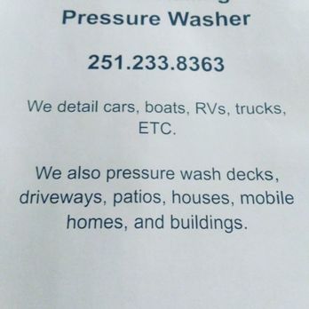 BJ's Pressure Washer - All work company does - Auto Detailing Near Me BJ's Pressure Washer - All work company does - Auto Detailing Near Me
