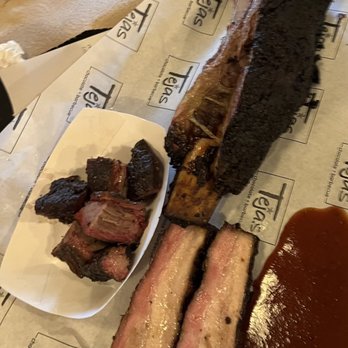 Tejas Chocolate Craftory - Beef rib, burnt ends and pork belly. Horrible picture because I wanted to hurry up and eat. - Chocolatiers & Shops Near Me - Tomball, Texas Tejas Chocolate Craftory - Beef rib, burnt ends and pork belly. Horrible picture because I wanted to hurry up and eat. - Chocolatiers & Shops Near Me - Tomball, Texas
