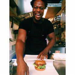 John Juniors - The 'Mara' burger: no onion rings