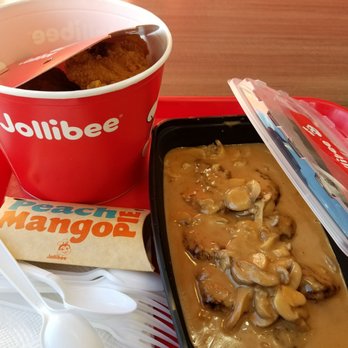 Jollibee - The Monday bundle special is currently a bucket of chicken (6 pieces) and family pack of burger steaks! I had to pickup the free pie :) - Fast Food Near Me - Skokie, Illinois Jollibee - The Monday bundle special is currently a bucket of chicken (6 pieces) and family pack of burger steaks! I had to pickup the free pie :) - Fast Food Near Me - Skokie, Illinois