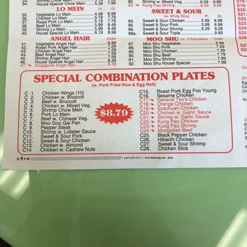 Top China II - Special combinations plates...comes with fried rice & an egg roll - Chinese Near Me - Evans, Georgia
