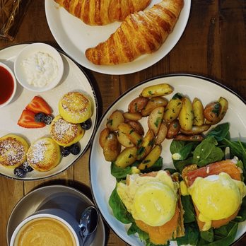 Sweet Moon - Syrniki Eggs Benedict Honey Cake Flat White Coffee - Bakeries Near Me - Chicago, Illinois Sweet Moon - Syrniki Eggs Benedict Honey Cake Flat White Coffee - Bakeries Near Me - Chicago, Illinois
