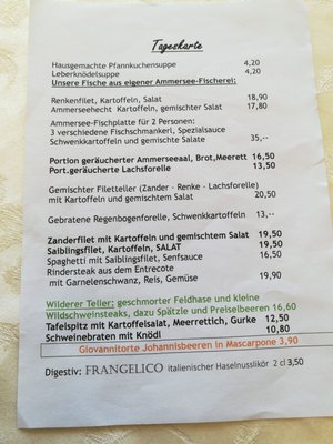 Menu photo 1 Café Forster Schondorf, BY