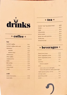 Menu photo 3 Salon Galata Istanbul, 34 Menu photo 3 Salon Galata Istanbul, 34