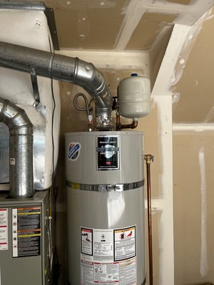 Gas/Electric Water Heater Installation - Our expert team offers Gas or Electric Water Heater Repairs and Installations with options to bring unit up to code. We work with Bradford White brand, superior grade units, made in USA.